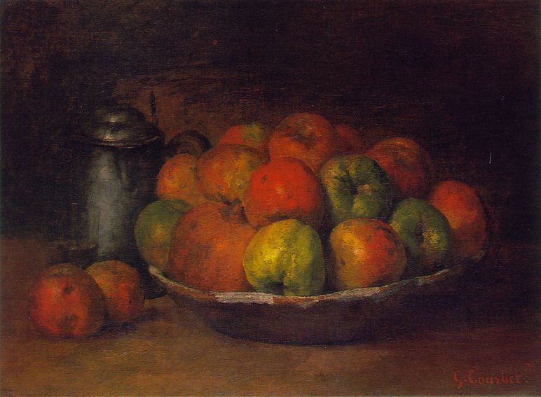 courbet apples